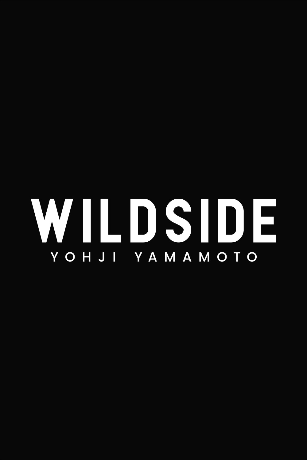 WILDSIDE YOHJI YAMAMOTO