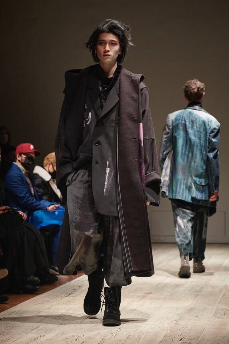 Yohji Yamamoto POUR HOMME A/W 2022-23 COLLECTION | Yohji Yamamoto