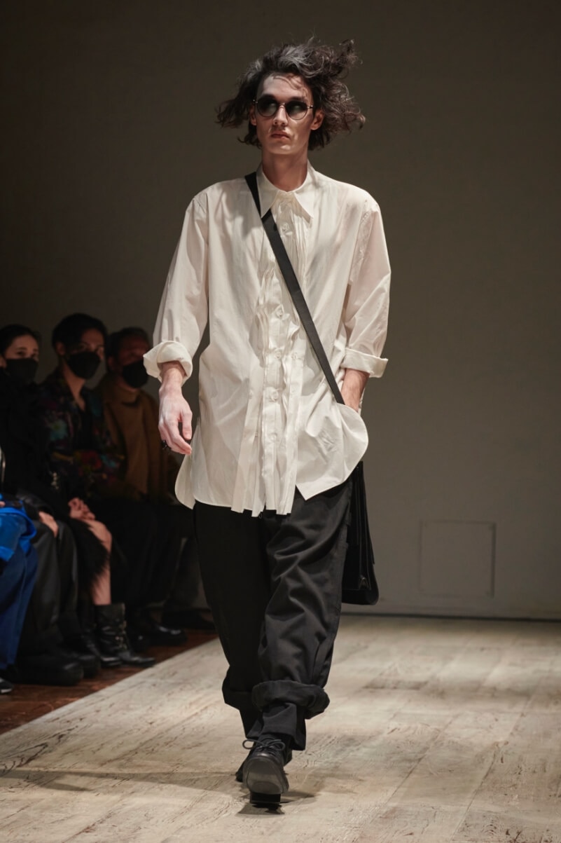 Yohji Yamamoto POUR HOMME A/W 2022-23 COLLECTION | Yohji Yamamoto