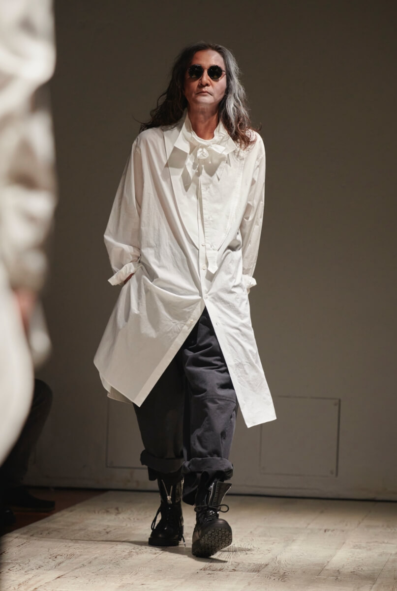 YOHJI YAMAMOTO pour homme 22aw 白シャツ