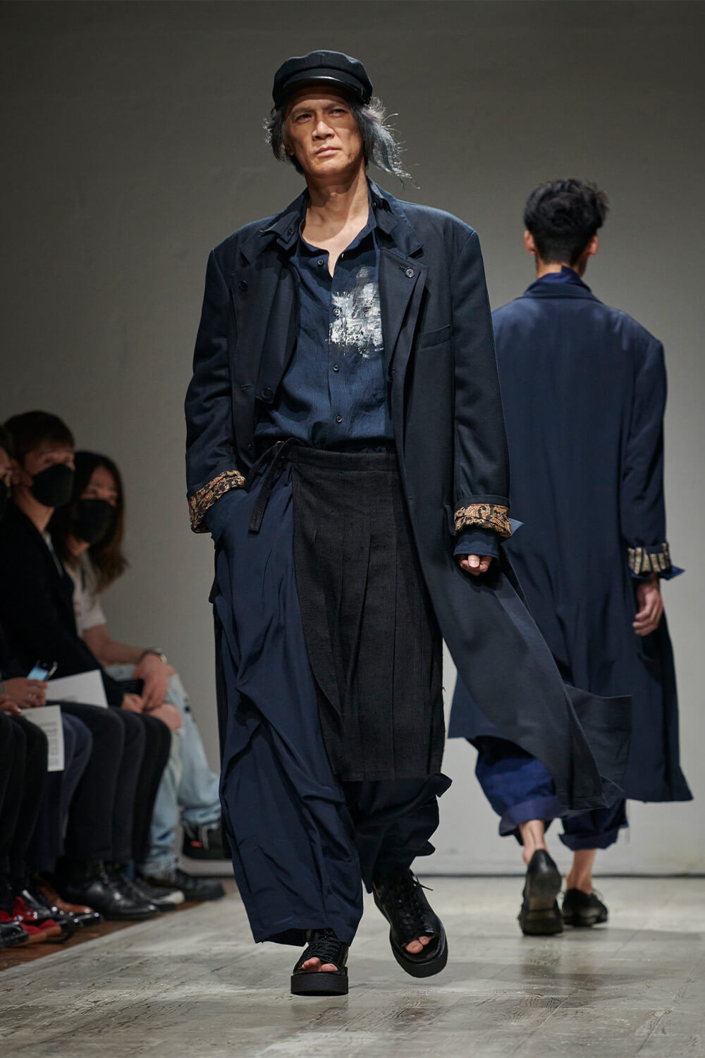 Yohji Yamamoto POUR HOMME 23S/S ランダムタックP-