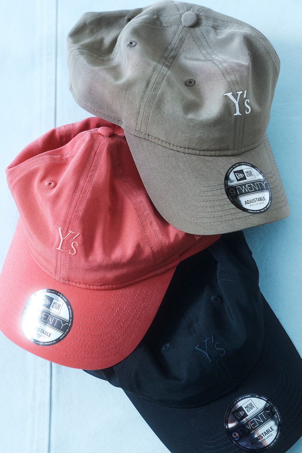 Y’s × NEW ERA® CREPE DE CHINE CAP COLLECTION 2026-27 A/W
