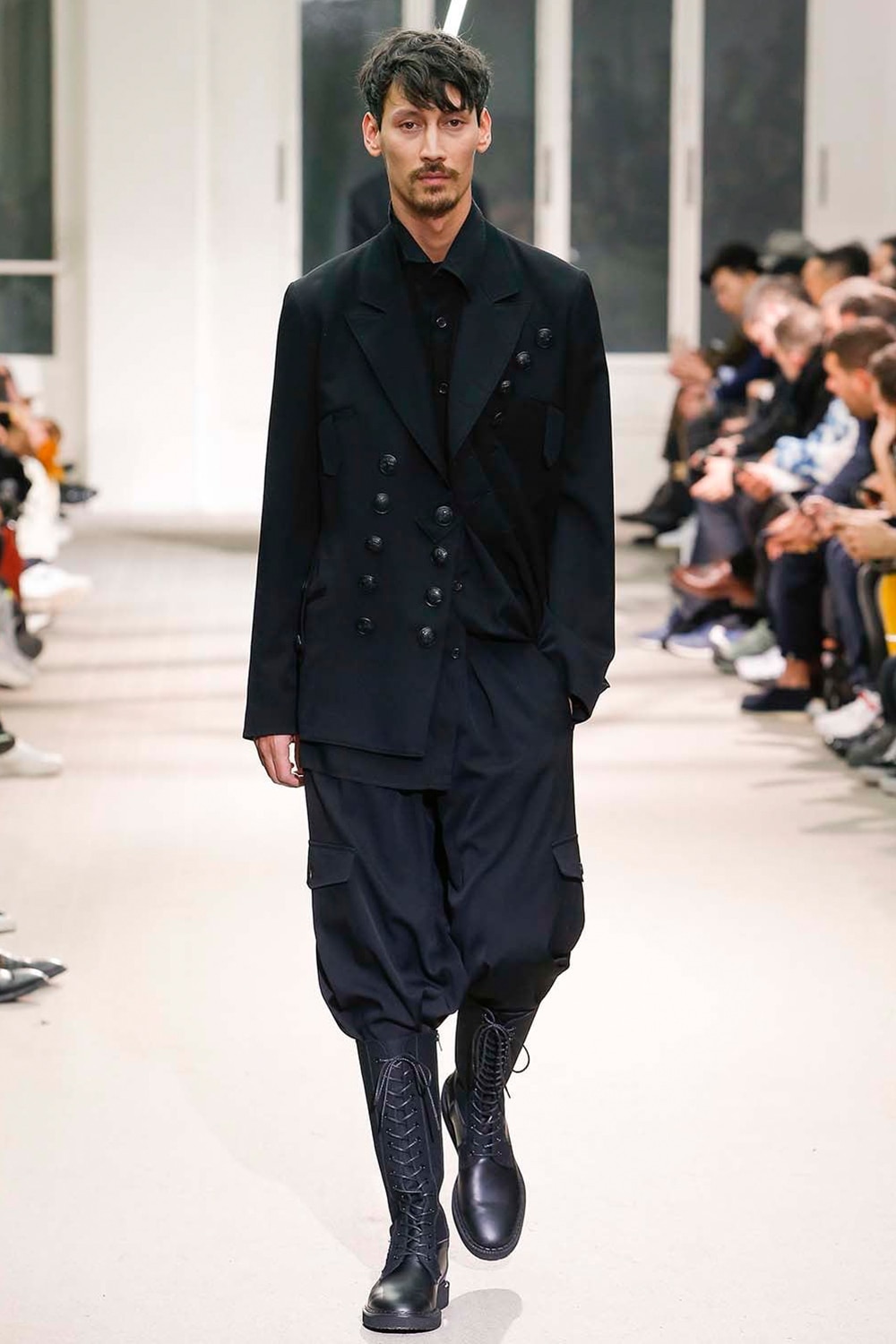 Yohji Yamamoto 19AW[HC-J11-108 ナポレオンコート]