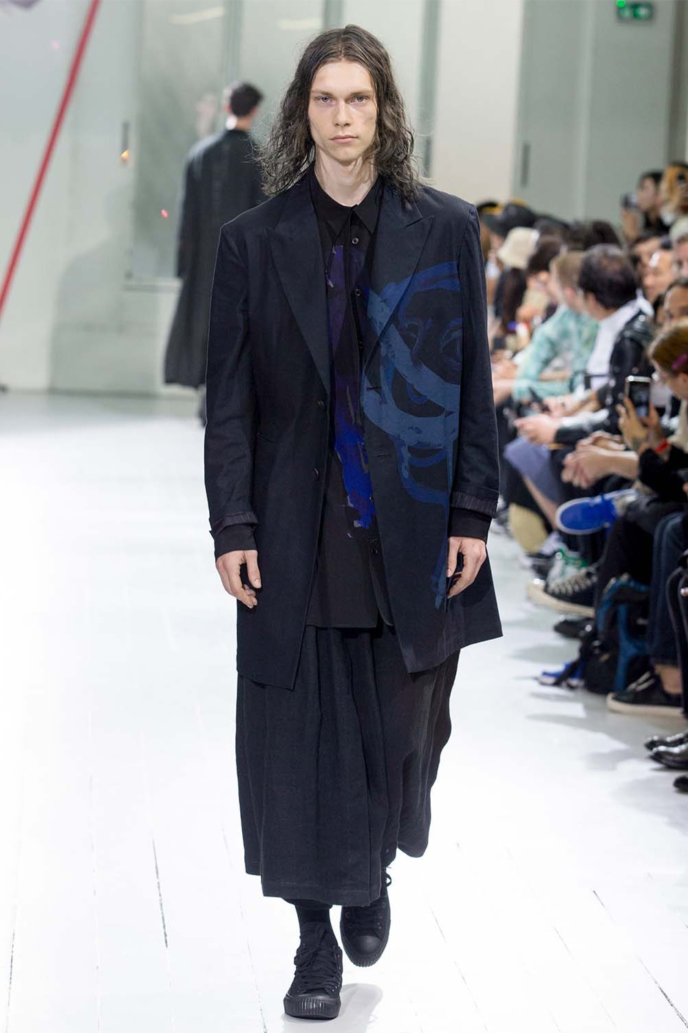 Yohji Yamamoto 19AW look30 金糸パンツ