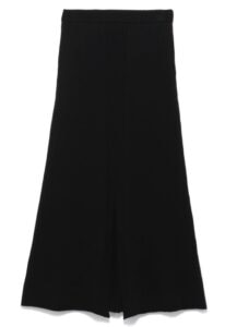RISMAT by Y's CENTER RIB FLARE SKIRT