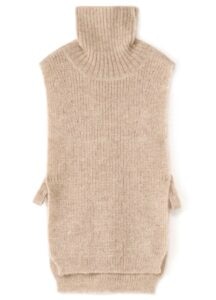 KNIT VEST PONCHO