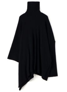 HIGH NECK DRAPE PULLOVER