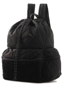 KAYO NAKAMURA by Y's HIGH DENSITY TAFFETA QUILT QUILT BACKPACK