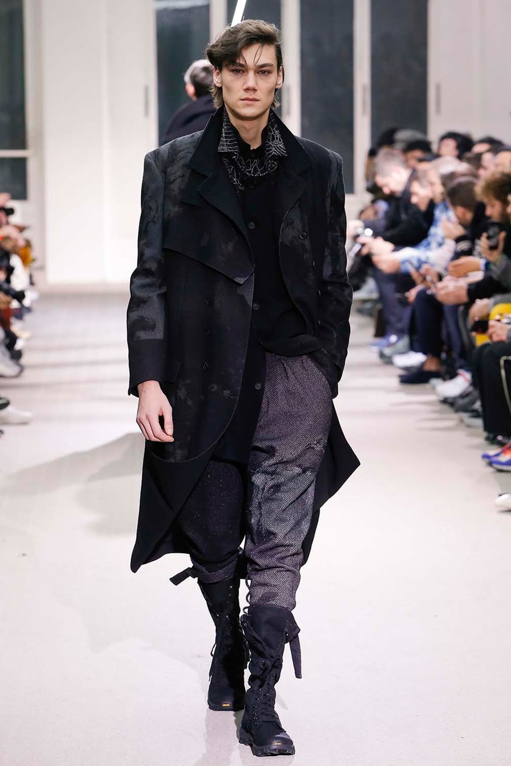 Yohji Yamamoto 19AW[HC-J11-108 ナポレオンコート]