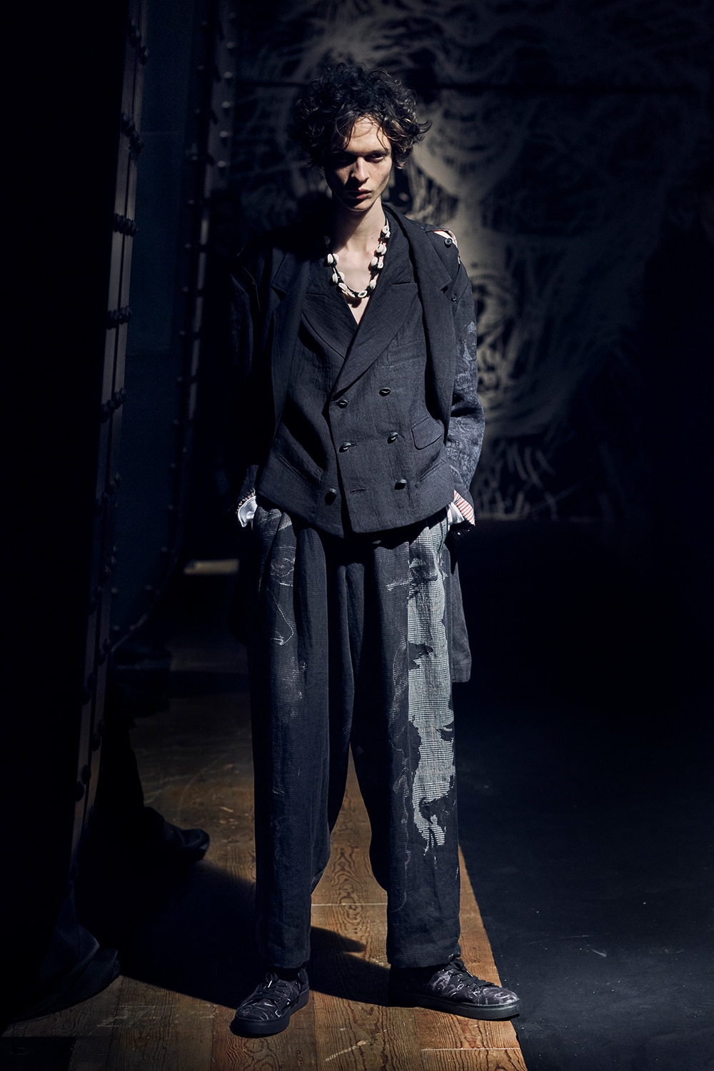 yohji yamamoto pour homme 21ss 目玉ジャケット