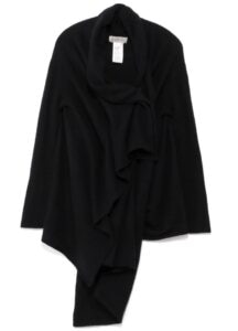 RIB DRAPE CARDIGANE