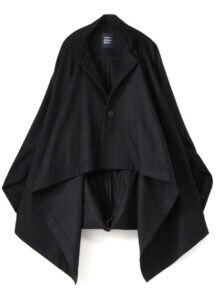 DEFORMATION DOLMAN SLEEVE COAT