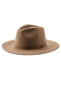  Wool Felt Long Brim Stitch Hat