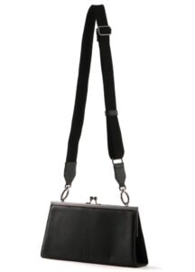 LEATHER CLASP BAG
