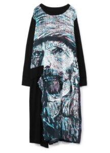 [Gogh] Rayon/Cotton No Fixing Docking T Long Dress