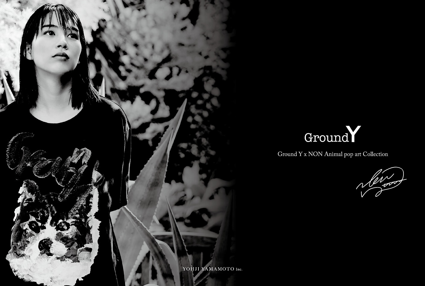 Ground Y × NON Animal pop art Collection