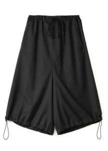 T/W  Gabardine Drawstring Gaucho Pants