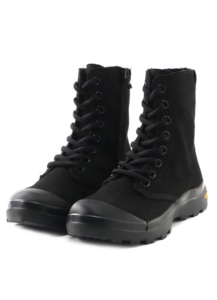 NO. 8 CANVAS A LACE UP FASTENER BOOTS