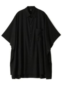 BROADCLOTH TA-PONCHO BLOUSE