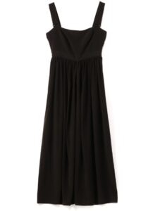 Ta/Pe de CHINE THIN GATHER DRESS