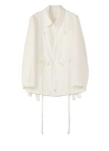 LINEN FASTNER BLOUSON