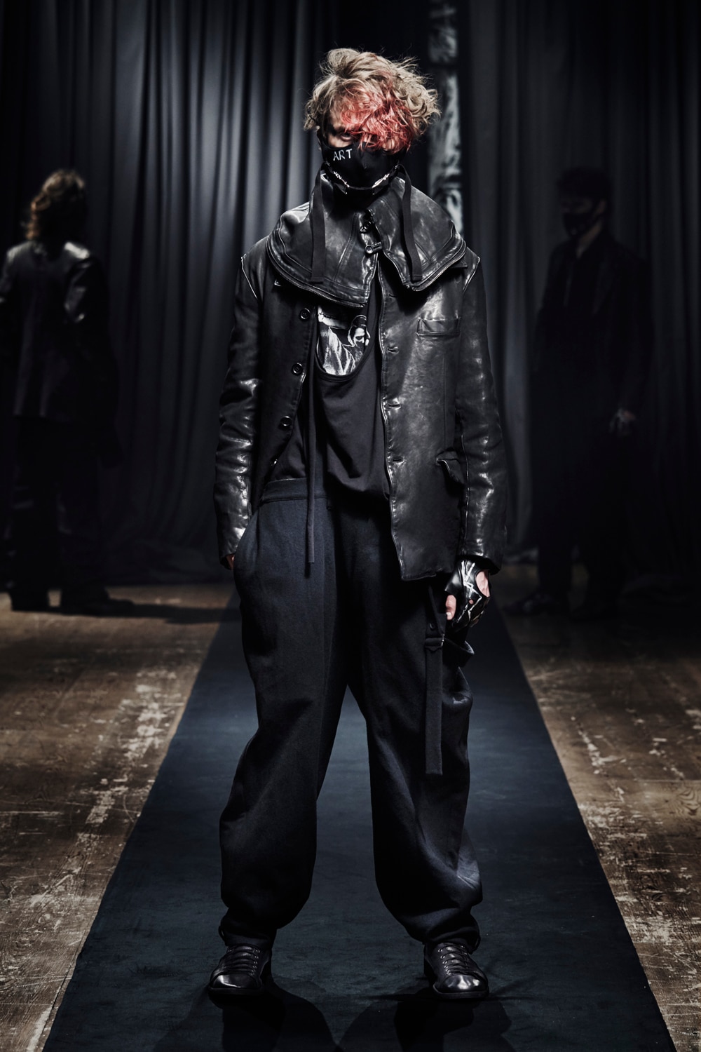 yohji yamamoto ニットコート サンプル 2021aw