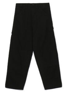 BLACK DENIM DYE WORK PANTS