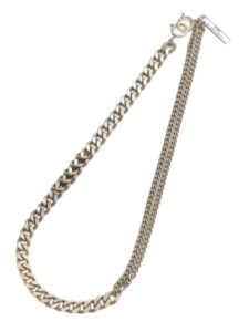 Brass 6-way Curved Chain Bracelet Necklace