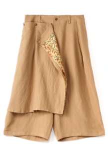 Ry/Li Easy Cross Indian Layer One Tack 6-quarter-length Wrap Pants