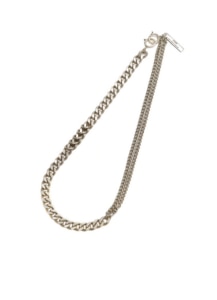 Brass 6-way Curved Chain Bracelet Necklace