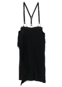 FRINGE JACQUARD SKIRT