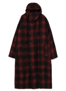 WOOL COTTON REVERSIBLE COAT