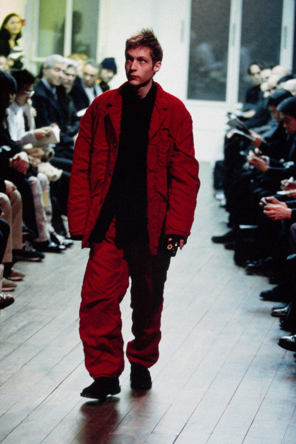 Yohji Yamamoto 2000AW 豹柄マフラー - マフラー Yohji Yamamoto 2000AW 豹柄マフラー - マフラー