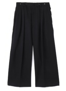 WOOLY KERSEY STRETCH STRAIGHT PANTS