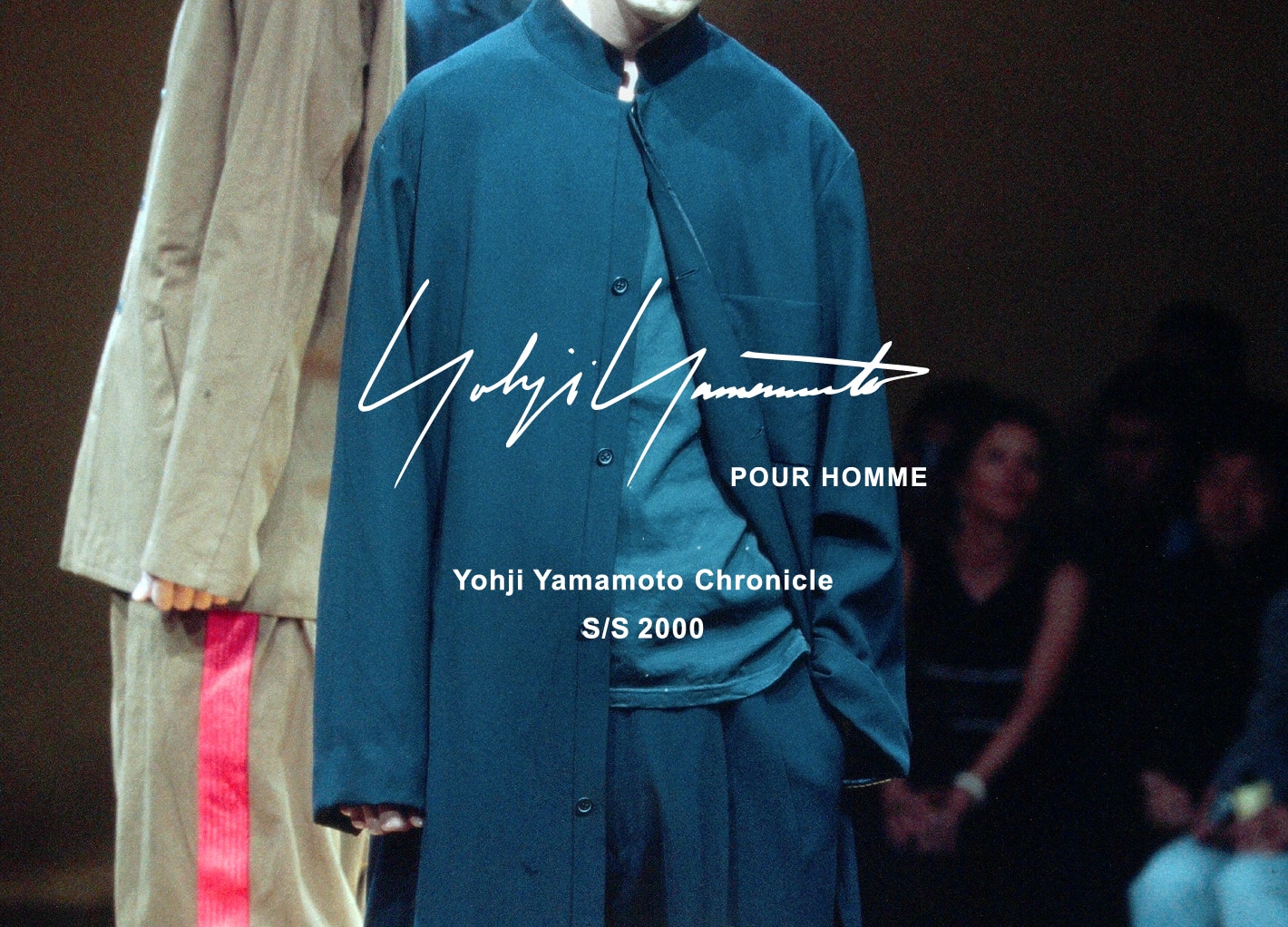 Yohji Yamamoto Chronicle – POUR HOMME SS 2000 | Yohji Yamamoto 