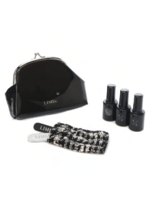 black study Nail Polish Set<br/>Nail shiner and Nail file with caseA