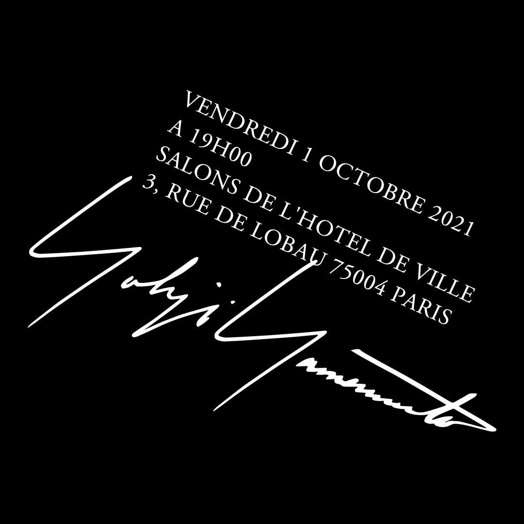 Yohji Yamamoto SPRING SUMMER 2022 PARIS COLLECTION 