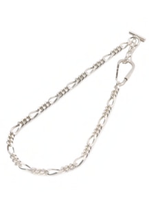 Brass Figaro Wallet Chain Necklace