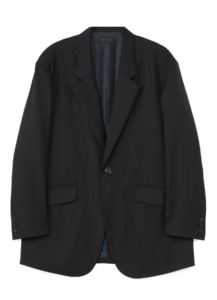 T/W Gabardine 1BS Round Shoulder Big Jacket