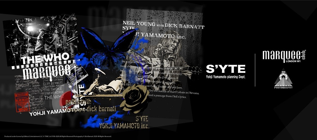 S’YTE × marquee club(R) COLLECTION AW21-22