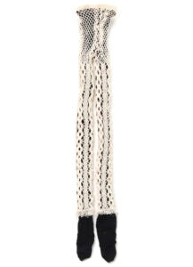 TORSION LACE LEGGINGS TIGHTS