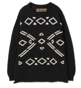 No.157<br/>Geometric pattern-Hand craft knit