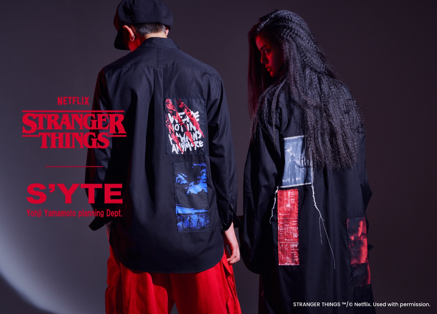 S'YTE×STRANGER THINGS COLLECTION | Yohji Yamamoto (ヨウジヤマモト