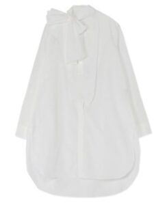 TUMBLER FINISHED COTTON BROAD FRONT STOLE BLOUSE