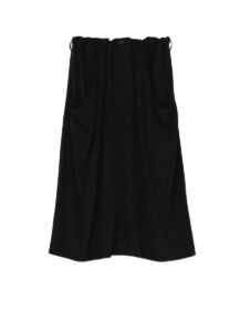 TRIACETATE POLYESTER de CHINE OVERSIZED SKIRT