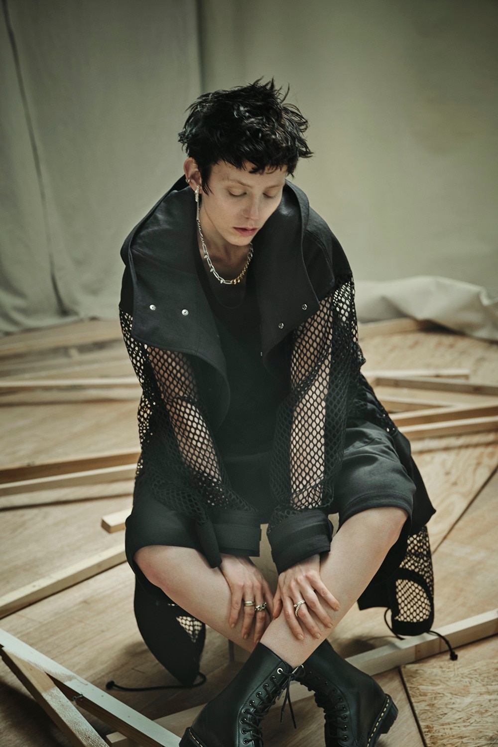 Y's yohji yamamoto ポケットデザインジャケット(YB-J03-200 Y's yohji yamamoto ポケットデザインジャケット(YB-J03-200
