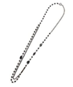 Onyx Long Chain Neck Lace