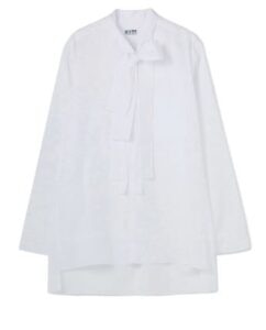 100/2 Broad Bow Collar Shirt