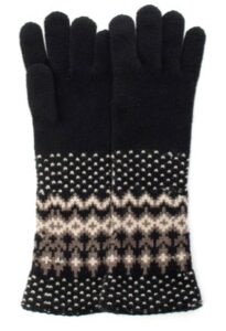 7G LAMB WOOL NORDIC 5 FINGERS GLOVES