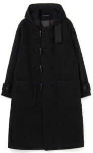 WOOL MOSSER DUFFLE COAT